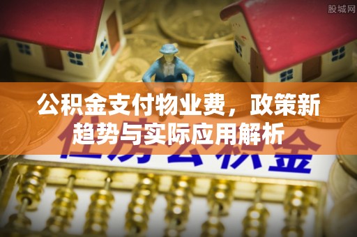 德州公积金支付物业费，政策新趋势与实际应用解析