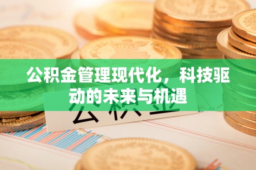德州公积金管理现代化，科技驱动的未来与机遇