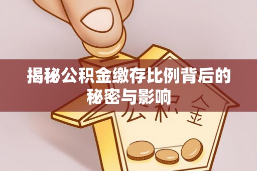 德州揭秘公积金缴存比例背后的秘密与影响