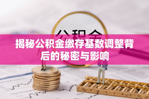 德州揭秘公积金缴存基数调整背后的秘密与影响