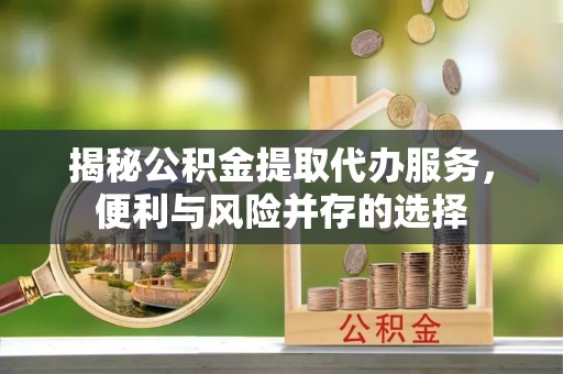 德州揭秘公积金提取代办服务，便利与风险并存的选择