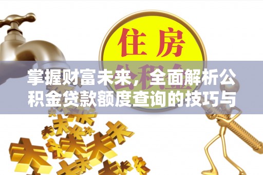 德州掌握财富未来，全面解析公积金贷款额度查询的技巧与策略