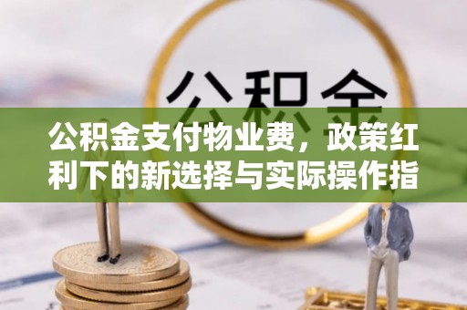 德州公积金支付物业费，政策红利下的新选择与实际操作指南