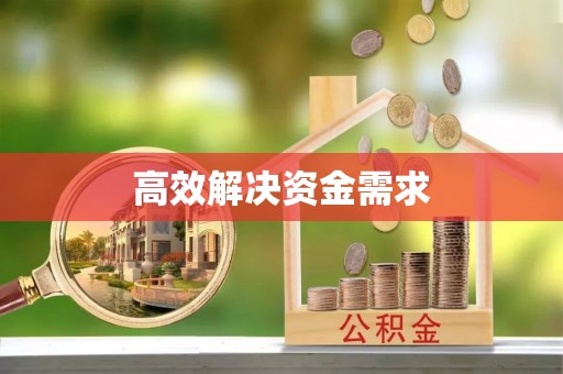 德州高效解决资金需求