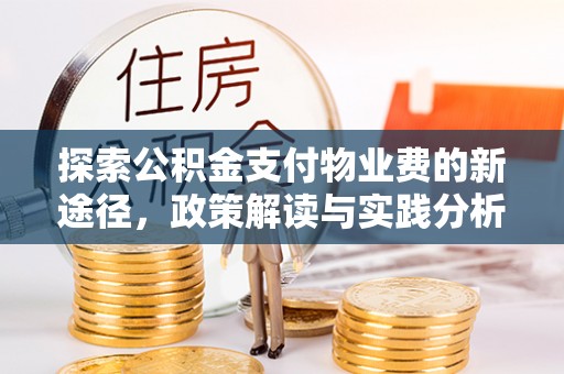 德州探索公积金支付物业费的新途径，政策解读与实践分析