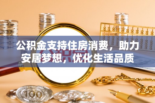 德州公积金支持住房消费，助力安居梦想，优化生活品质