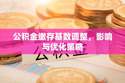 德州公积金缴存基数调整，影响与优化策略