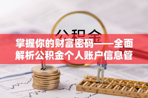 德州掌握你的财富密码——全面解析公积金个人账户信息管理与优化