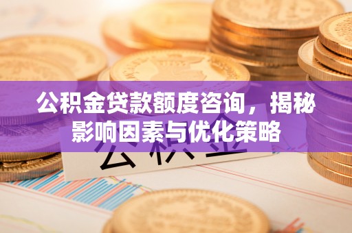 德州公积金贷款额度咨询，揭秘影响因素与优化策略