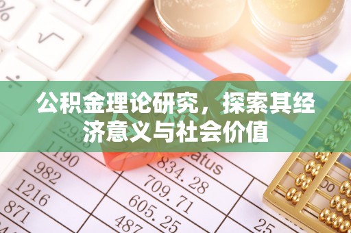 德州公积金理论研究，探索其经济意义与社会价值