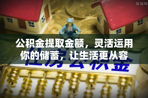 德州公积金提取金额，灵活运用你的储蓄，让生活更从容