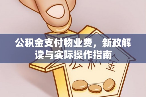 德州公积金支付物业费，新政解读与实际操作指南