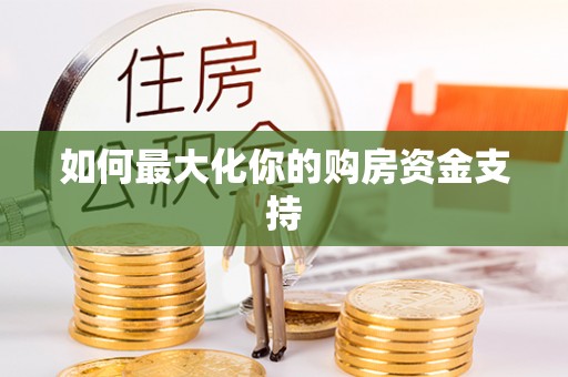 德州如何最大化你的购房资金支持
