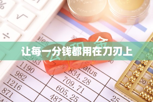德州让每一分钱都用在刀刃上